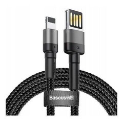 Кабель Baseus Cafule Cable for Lightning Black 1м, 2.4 A