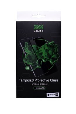 ZAMAX Screen Protector for iPhone 7/8 Black 2 pcs in a set