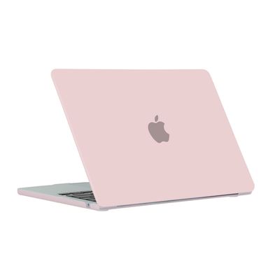 Чохол накладка Hard Shell Case для Macbook Air 13.6" M2 2022 Soft Touch Pink Sand