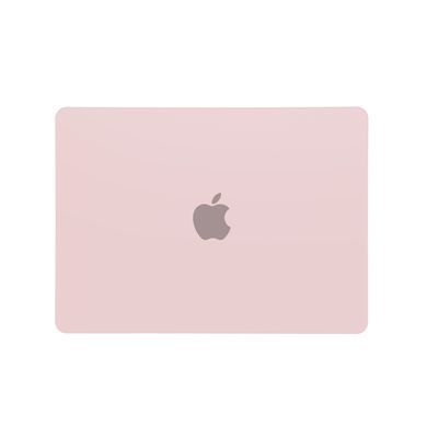 Чехол накладка Hard Shell Case для Macbook Air 13.6" M2 2022 Soft Touch Pink Sand