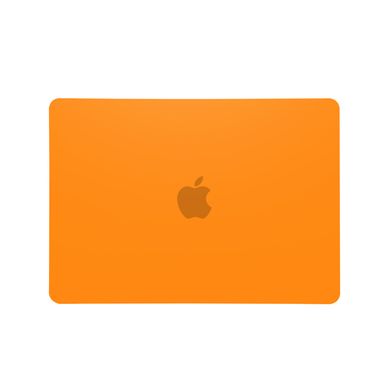 Чохол накладка Matte Hard Shell Case для Macbook Air 13.6" M2 2022 Soft Touch Orange