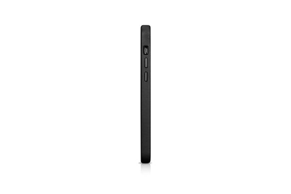 Чехол кожаный iCarer для iPhone 12 Pro - Black