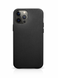 Leather Case iCarer for iPhone 12 Pro - Black