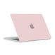 Чохол накладка Hard Shell Case для Macbook Air 13.6" M2 2022 Soft Touch Pink Sand фото 2