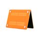 Чехол накладка Matte Hard Shell Case для Macbook Air 13.6" M2 2022 Soft Touch Orange фото 5
