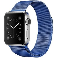 Ремешок для Apple Watch 42/44 /45 mm Milanese Loop Blue