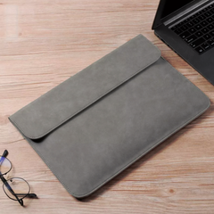 Замшевый чехол-папка для MacBook Air/Pro 13" Zamax Suede Case Dark Grey