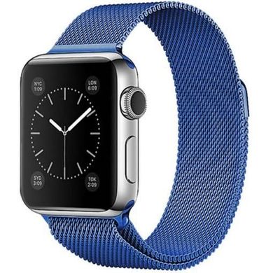 Milanese Loop for Apple Watch 42/44 /45 mm Blue