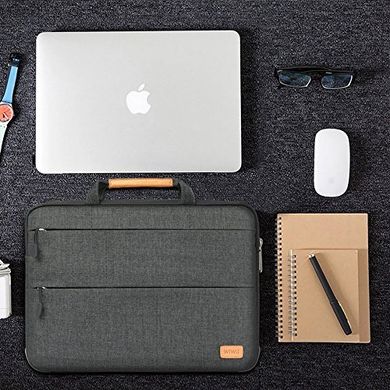 Сумка с подставкой WiWU Smart Stand Sleeve Bags for MacBook 13'/14" Black