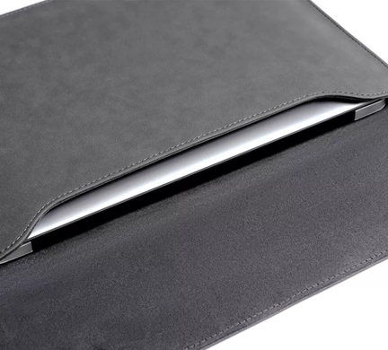 Zamax Suede Case for MacBook Air/Pro 13" Dark Grey