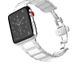 Ceramic Steel Band for Apple Watch 41/40/38 mm White