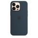 iPhone 13 Pro Max Silicone Case - Abyss Blue