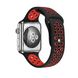 Ремінець для Apple Watch 41/40/38 mm Black/Red Sport Band – M/L фото 2