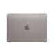 Чехол накладка Matte Hard Shell Case для Macbook Air 13.6" M2 2022 Soft Touch Gray