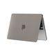 Чехол накладка Matte Hard Shell Case для Macbook Air 13.6" M2 2022 Soft Touch Gray фото 4
