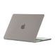 Чехол накладка Matte Hard Shell Case для Macbook Air 13.6" M2 2022 Soft Touch Gray фото 3