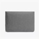 Замшевый чехол-папка для MacBook Air/Pro 13" Zamax Suede Case Dark Grey фото 3