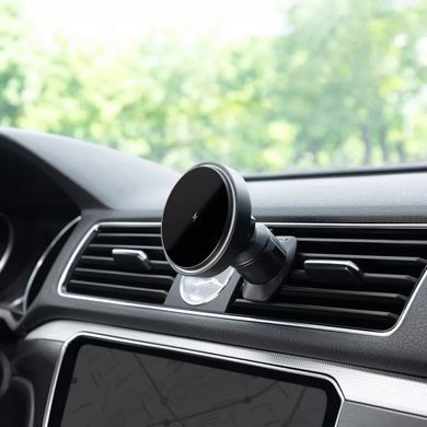 Автомобільний тримач з бездротовою зарядкою Proove Light Circle 15W Black