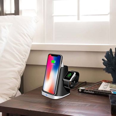 Multi-Function wireless charger dock 3in1