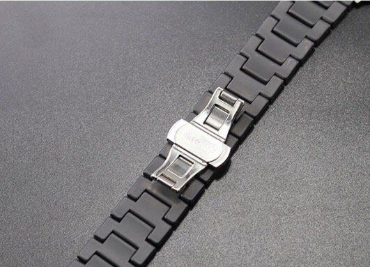 Ремінець для Apple Watch 42/44 /45 mm Ceramic Black Matte