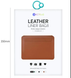 Чехол папка для MacBook Air 13"  | Pro 13" COTEetCI Leather Liner Bag - Brown фото 3
