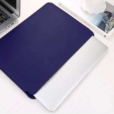 Чехол папка для MacBook Air 13"  | Pro 13" COTEetCI Leather Liner Bag - Blue