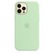 Silicone Case for iPhone 12 / 12 Pro - Pistachio фото 3