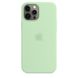Silicone Case for iPhone 12 / 12 Pro - Pistachio фото 4