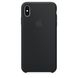 Silicone Case iPhone XS Max - Black фото 1