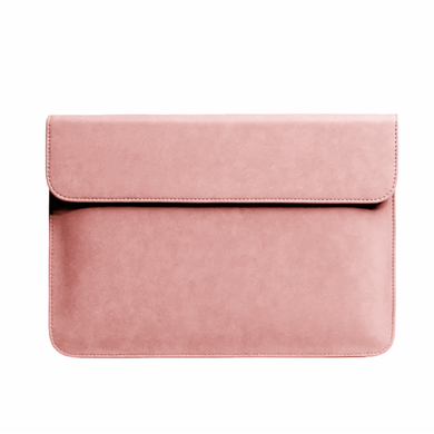 Замшевый чехол-папка для MacBook Air/Pro 13" Zamax Suede Case Pink