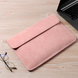 Замшевый чехол-папка для MacBook Air/Pro 13" Zamax Suede Case Pink фото 1