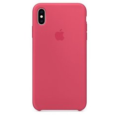 Silicone Case iPhone XS Max - Гібіскус