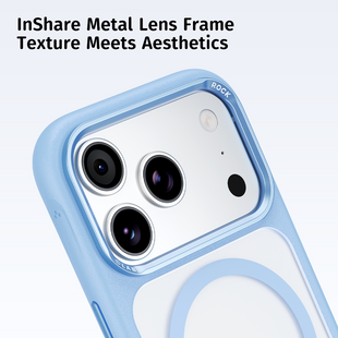 Чохол з MagSafe ROCK Guard Touch, матовий, для iPhone 18 Pro Max / iPhone 17 Pro Max, блакитний (Blue) &mdash; RPC3885