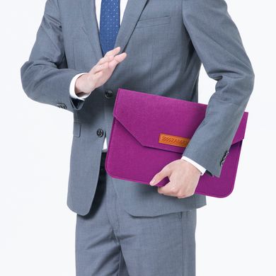 Чехол конверт ZAMAX Felt Sleeve для MacBook Air 15 " | Pro 15" Purple