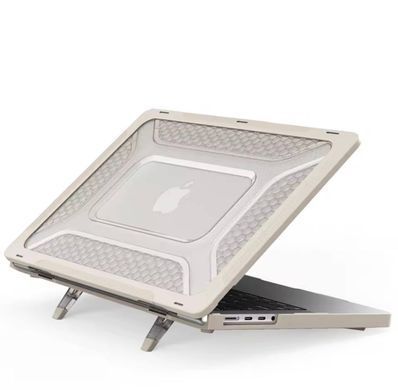 Противоударный чехол для MacBook Air 13'' M1 (2018-2020) Mecha Shockproof Case - Apricote