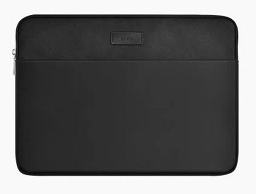 Чехол папка для MacBook 13" / 14" WiWU Minimalist Laptop Sleeve - Black