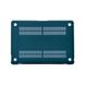 Чехол накладка Matte Hard Shell Case для Macbook Air 13.3" Soft Touch Pine Green фото 3