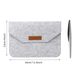 Чехол конверт ZAMAX из войлока для MacBook 13" Light Grey фото 2
