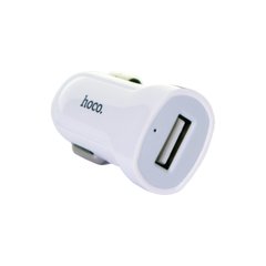 Car Charger Hoco Z2 1USB 1A (White)