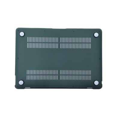 Чехол накладка Matte Hard Shell Case для Macbook Air 13.3" Soft Touch Cyprus Green