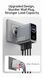 Мережевий зарядний пристрій WIWU Voyager 140W GaN Charger Combo (CHG200) + кабель Type-C to Type-C (1.5m) фото 4