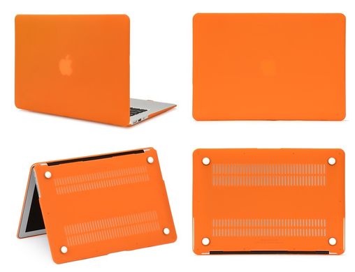 Чохол накладка Matte Hard Shell Case для Macbook Pro Retina 13.3" Orange