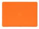 Чехол накладка Matte Hard Shell Case для Macbook Pro Retina 13.3" Orange фото 3