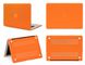 Чехол накладка Matte Hard Shell Case для Macbook Pro Retina 13.3" Orange фото 5
