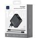 Мережевий зарядний пристрій WIWU Voyager 140W GaN Charger Combo (CHG200) + кабель Type-C to Type-C (1.5m) фото 3