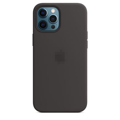 Silicone Case for iPhone 12 / 12 Pro - Black