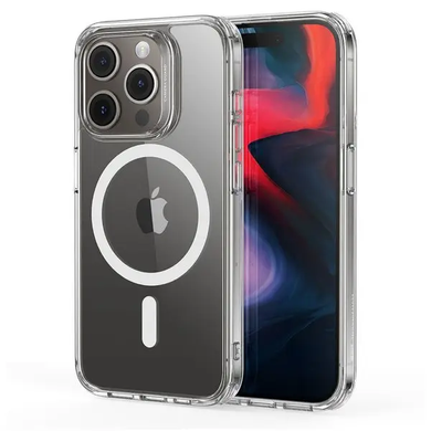 Чехол для iPhone 15 Pro Rock Pure Series Magnetic Protection Case - Прозрачный