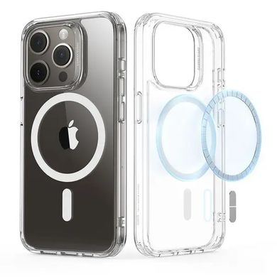 Protection Case for iPhone 15 Pro Rock Pure Series Magnetic - Transparent