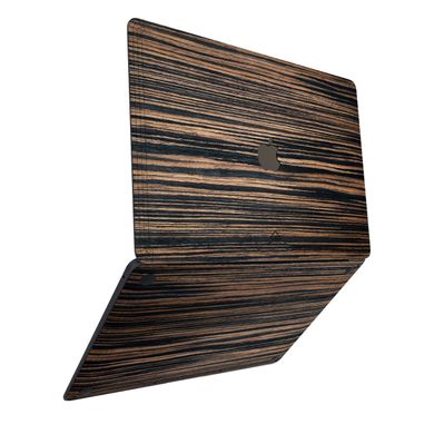 Защитный скин Chohol Wooden Series для MacBook Pro 13’’ 2017-2022 (M1-M2) Ebony