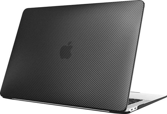 Чохол-накладка для MacBook Air 13.6" M2 | M3 | M4 | M5 (2022-2026) ZM Carbon style Black